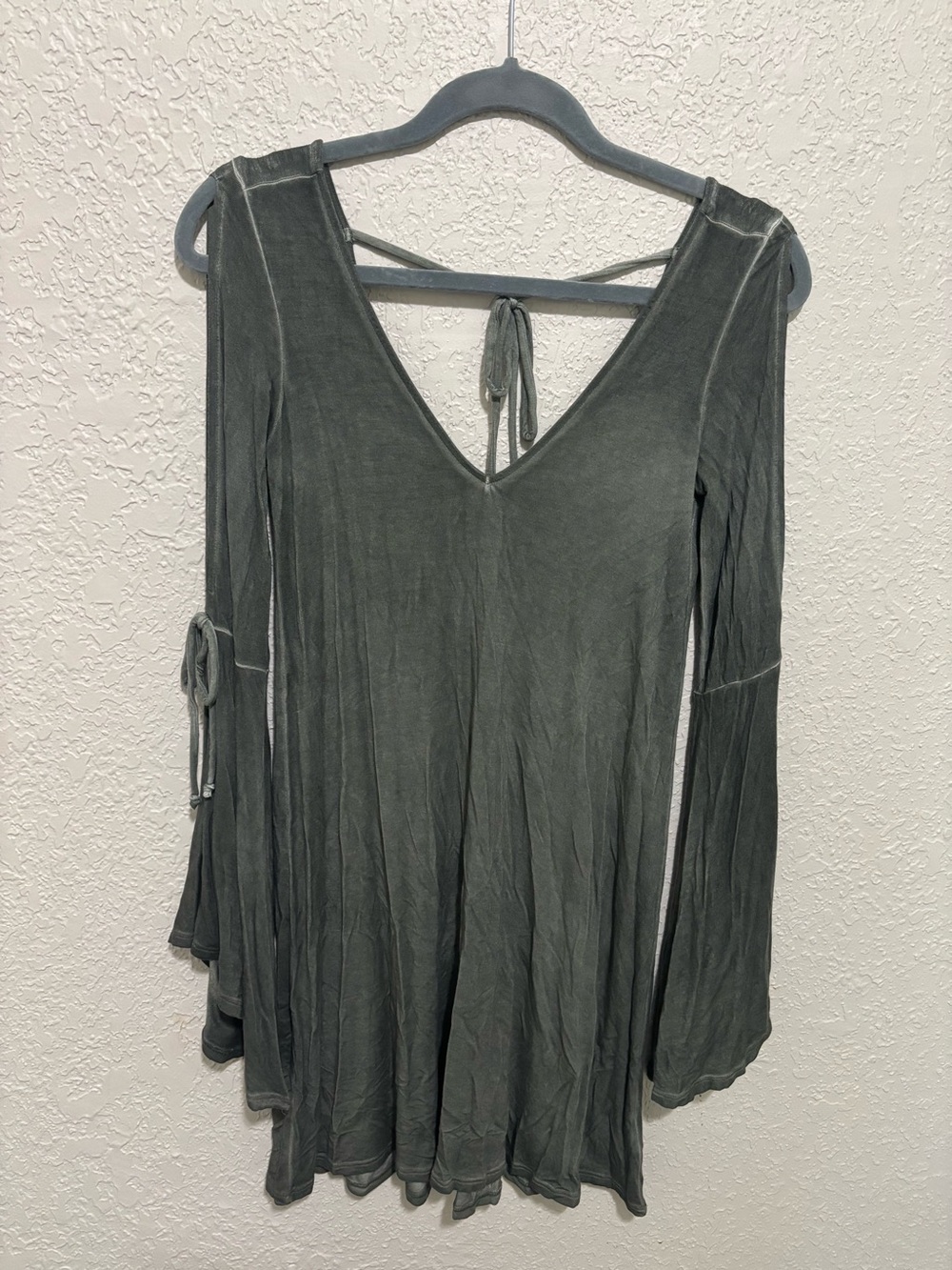 Washed tunic dress